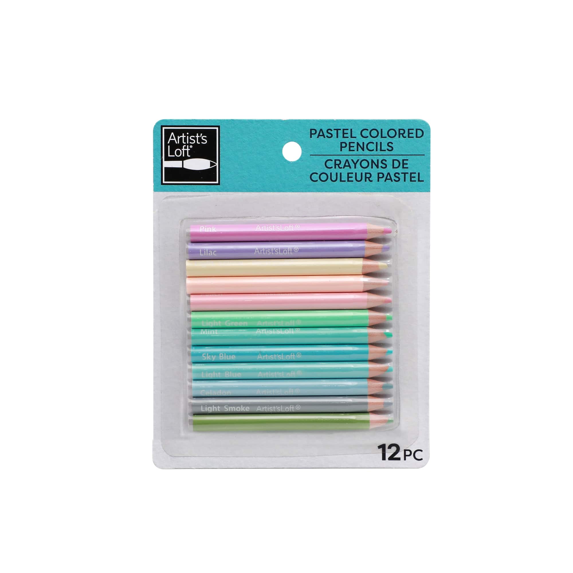 Mini Pastel Colored Pencils, 12ct. by Artist's Loft®